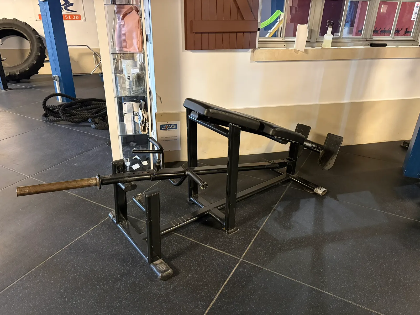 Rowing à appui pectoral (tirage horizontal)